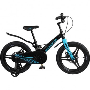 Велосипед 2-х колесный детский MAXISCOO "SPACE" (2023), Делюкс, 18", черный аметист Велосипед 2-х колесный детский MAXISCOO "SPACE" (2023), Делюкс, 18", черный аметист