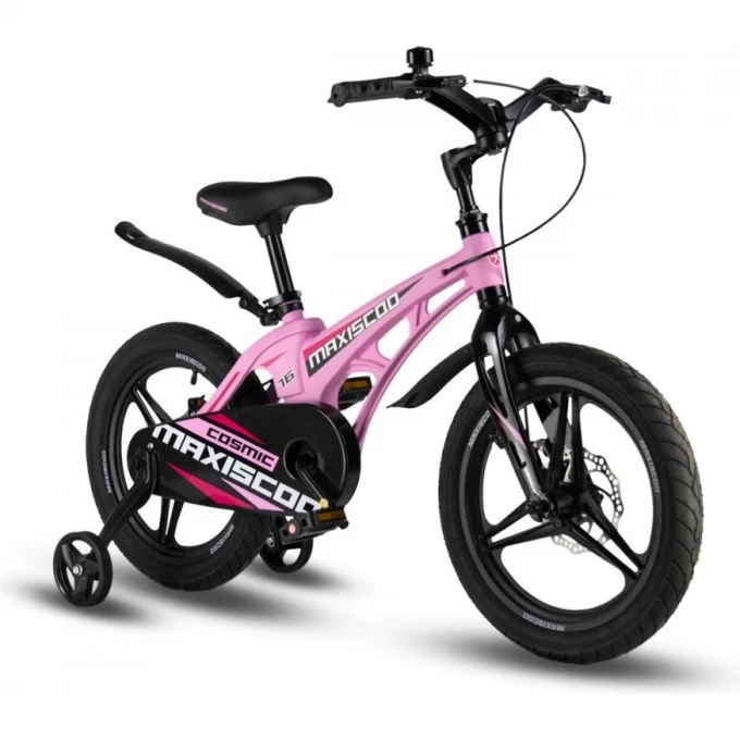 Велосипед детский MAXISCOO COSMIC DELUXE 16'' Розовый Матовый (2024) MSC-C1631D Велосипед детский MAXISCOO COSMIC DELUXE 16'' Розовый Матовый (2024) MSC-C1631D