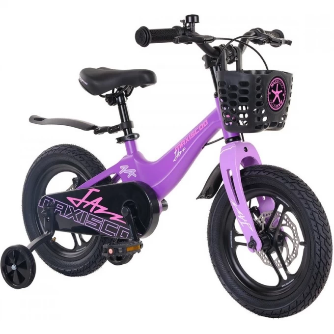 Велосипед детский MAXISCOO JAZZ PRO 14'' Фиолетовый Матовый (2024) MSC-J1433P Велосипед детский MAXISCOO JAZZ PRO 14'' Фиолетовый Матовый (2024) MSC-J1433P